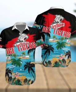 Hawaiian Shirt - Ice Tiger