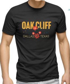 Oak cliff floral Dallas Texas shirt