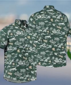 Oakland Athletics Palm Tree Hawaiian Shirt