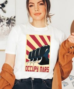 Occupy Mars Graphic Elon Musk shirt