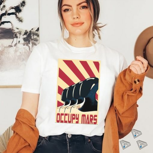 Occupy Mars Graphic Elon Musk shirt