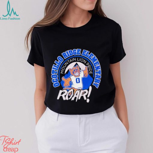 Ocotillo ridge elementary roar shirt