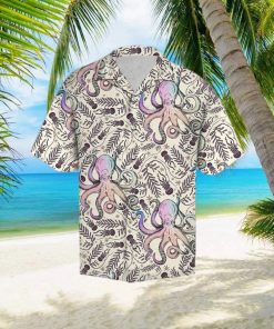 Octopus Tropical Ocean Hawaii Shirt