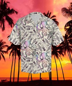 Octopus Tropical Ocean Hawaii Shirt