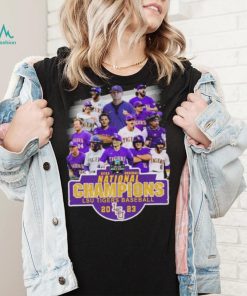 Official 2023 NCAA Baseball National Champions LSU Tigers Baseball Team shirt