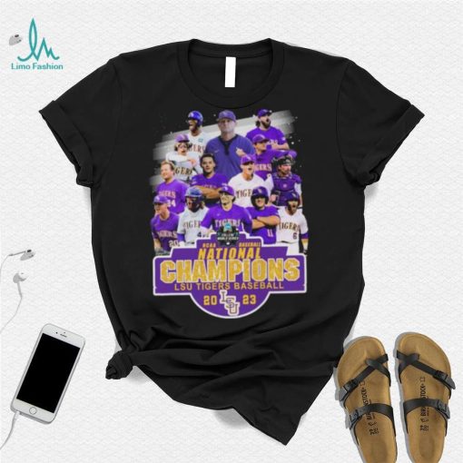 Official 2023 NCAA Baseball National Champions LSU Tigers Baseball Team shirt