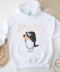 Official Bluey Tv Smokey Dog T Shirt