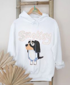 Official Bluey Tv Smokey Dog T Shirt