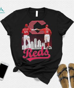 Official Cincinnati Reds Skyline Elly De La Cruz and Joey Votto signatures shirt