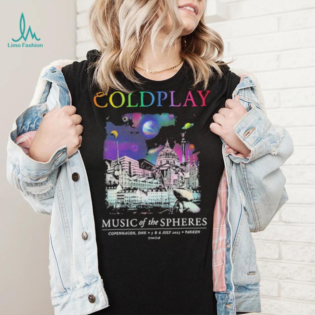 Official Coldplay Coimbra Copenhagen July 2023 Music Of The Spheres Tour Shirt Official Coldplay Coimbra Copenhagen July 2023 Music Of The Spheres Tour Shirt