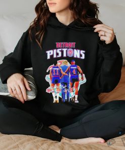 Official Detroit Pistons 66th Anniversary Thomas And Dumars Shirt