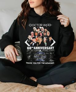 Official Doctor Who 60th Anniversary 1963 2023 Memories shirt