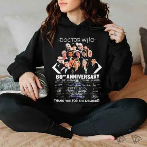 Official Doctor Who 60th Anniversary 1963 2023 Memories shirt