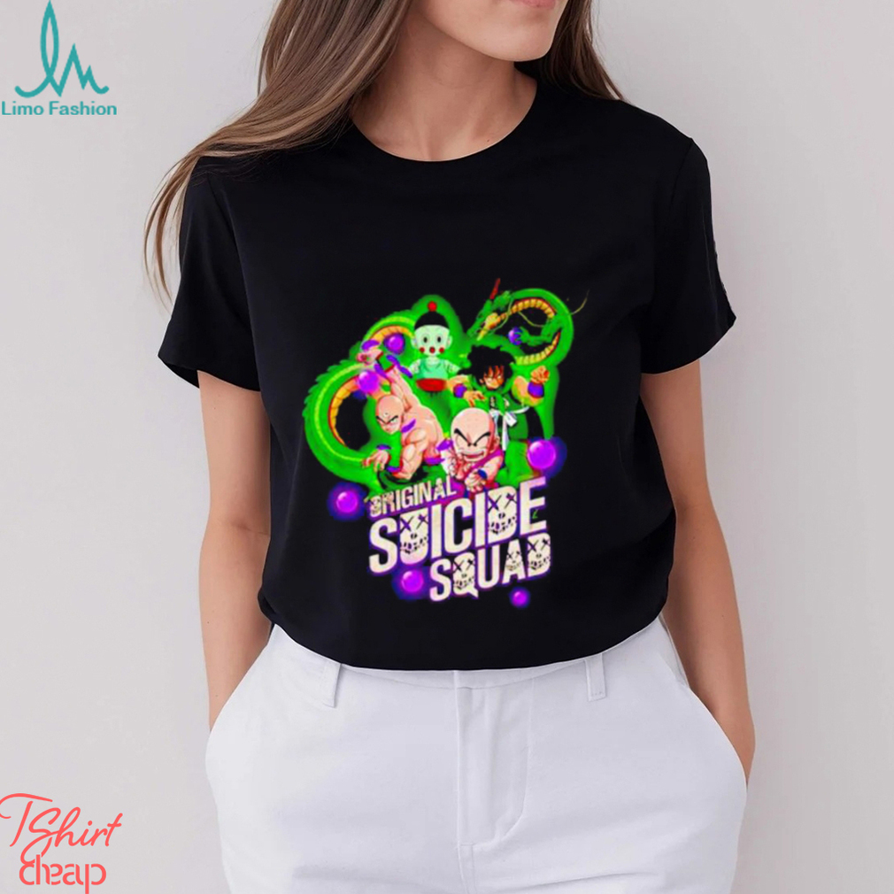 Official Dragon Ball Original Suicide Squad Shirt Official Dragon Ball Original Suicide Squad Shirt