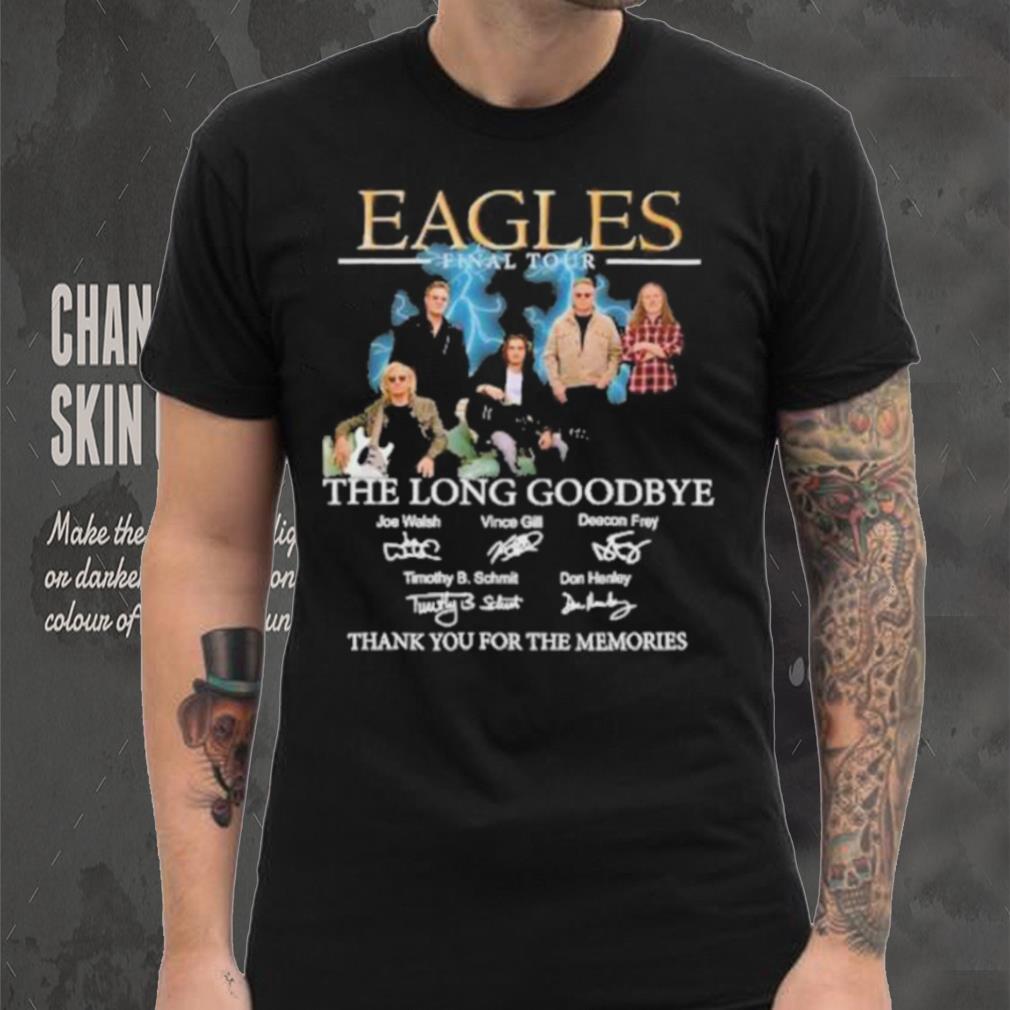 The Eagles Tour 2023 Shirts Long Goodbye Shirt Band Fan Classic T Shirts -  Limotees