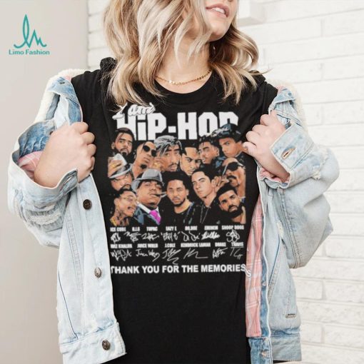 Official I Am Hip Hop Signature Character Thank You For The Memories T Shirt