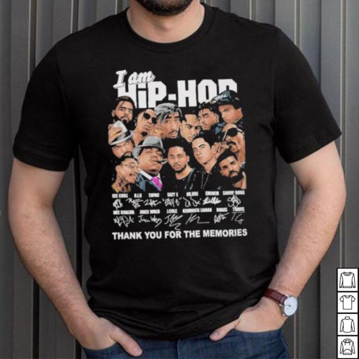Official I Am Hip Hop Signature Character Thank You For The Memories T Shirt