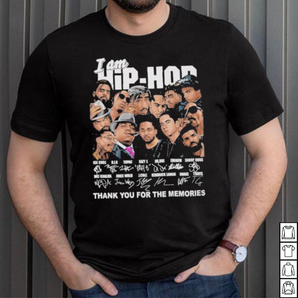 Official I Am Hip Hop Signature Character Thank You For The Memories T Shirt Official I Am Hip Hop Signature Character Thank You For The Memories T Shirt