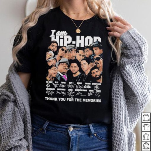 Official I Am Hip Hop Signature Character Thank You For The Memories T Shirt