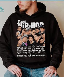 Official I Am Hip Hop Signature Character Thank You For The Memories T Shirt