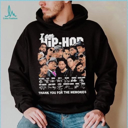 Official I Am Hip Hop Signature Character Thank You For The Memories T Shirt