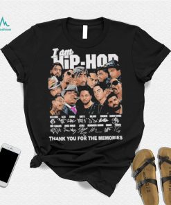 Official I Am Hip Hop Signature Character Thank You For The Memories T Shirt
