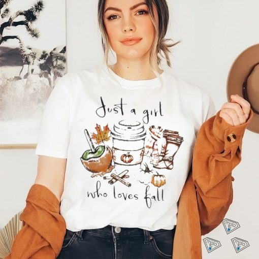 Official Just A Girl Who Loves Fall Shirt