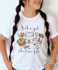 Official Just A Girl Who Loves Fall Shirt