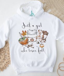 Official Just A Girl Who Loves Fall Shirt