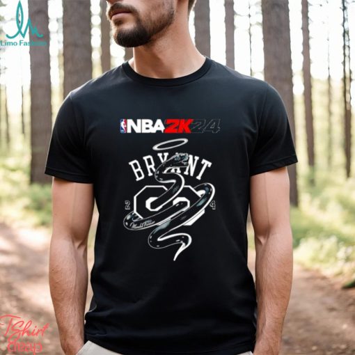 Official Kobe Bryant Black Mamba NBA 2K24 Fan Gifts Shirt