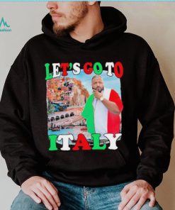 Official Let’S Go To Italy Dj Khaled Shirt