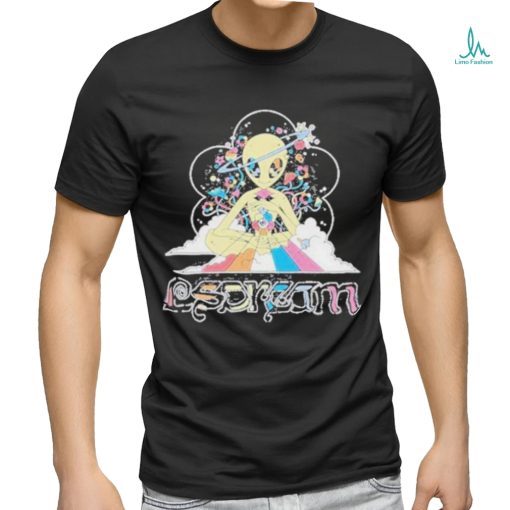 Official Lsdream merch cosmic love T shirt