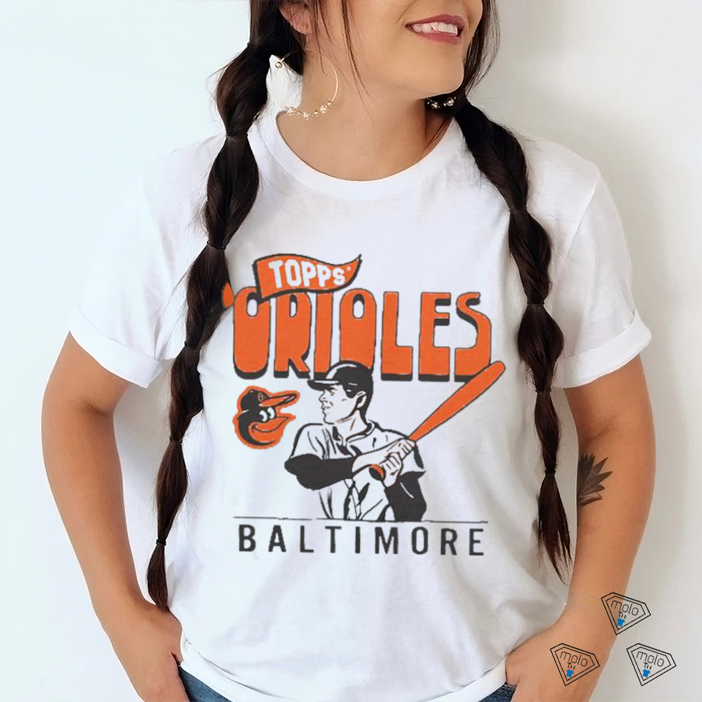 Baltimore Orioles Topps baseball retro shirt - Limotees