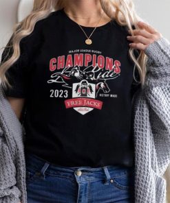 Official Major League Rugby New England Free Jacks Let'S Ride 2023 Champions Crewneck Sweatshirt