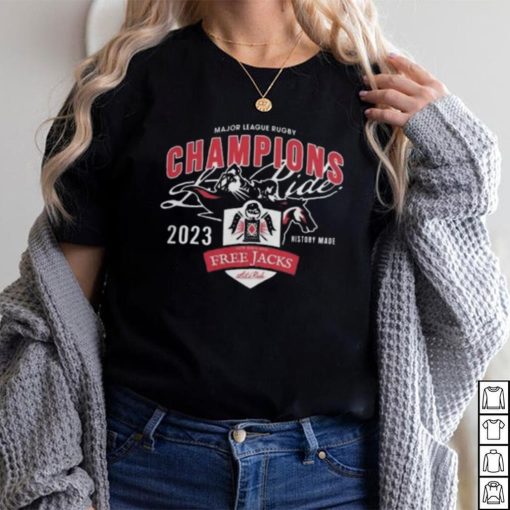 Official Major League Rugby New England Free Jacks Let’S Ride 2023 Champions Crewneck Sweatshirt