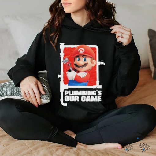 Official Mario Plumbing’s Our Game Shirt