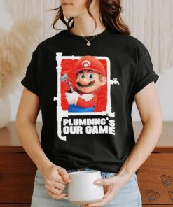 Official Mario Plumbing’s Our Game Shirt