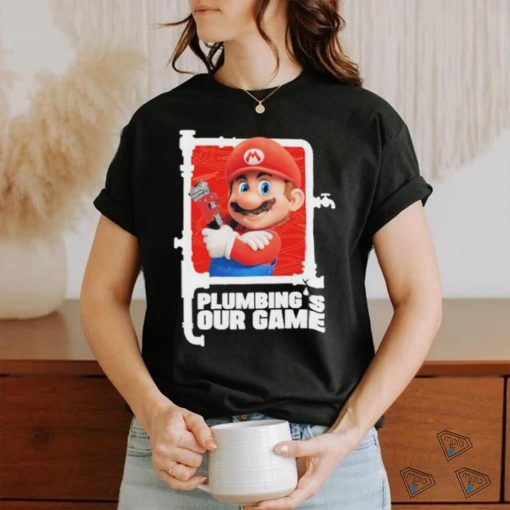 Official Mario Plumbing’s Our Game Shirt