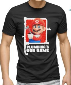 Official Mario Plumbing’s Our Game Shirt