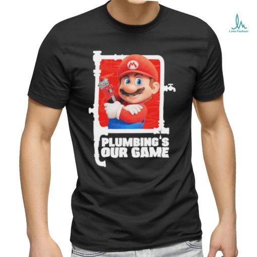 Official Mario Plumbing’s Our Game Shirt