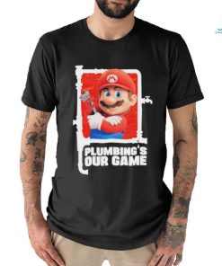 Official Mario Plumbing’s Our Game Shirt