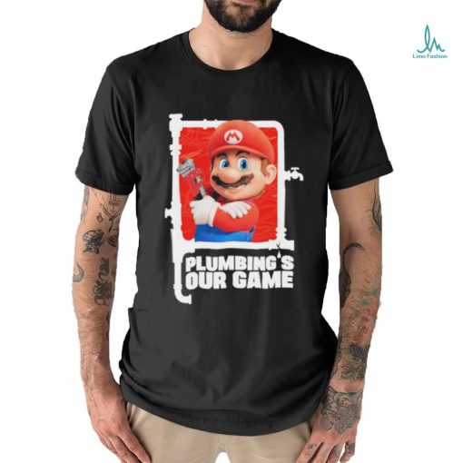 Official Mario Plumbing’s Our Game Shirt