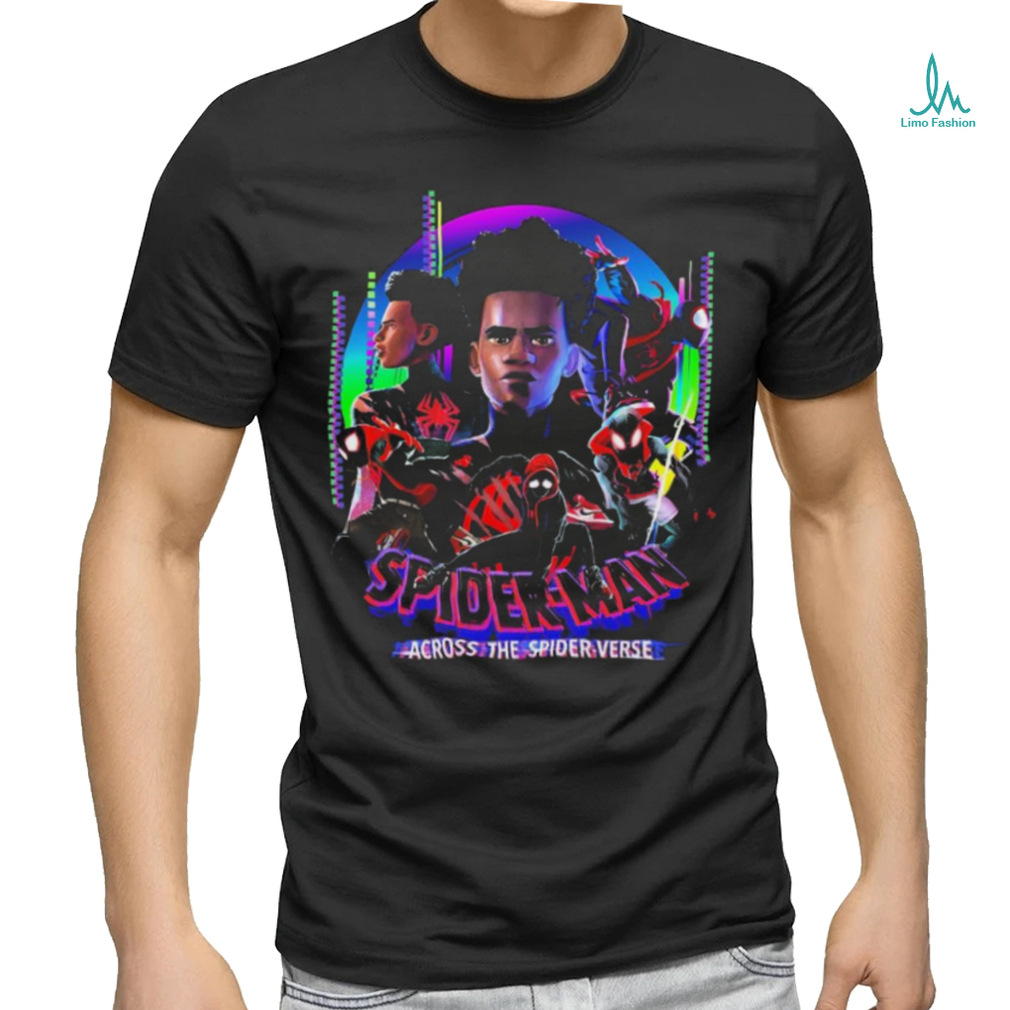 Official Miles spider man across the spider verse shirt Official Miles spider man across the spider verse shirt