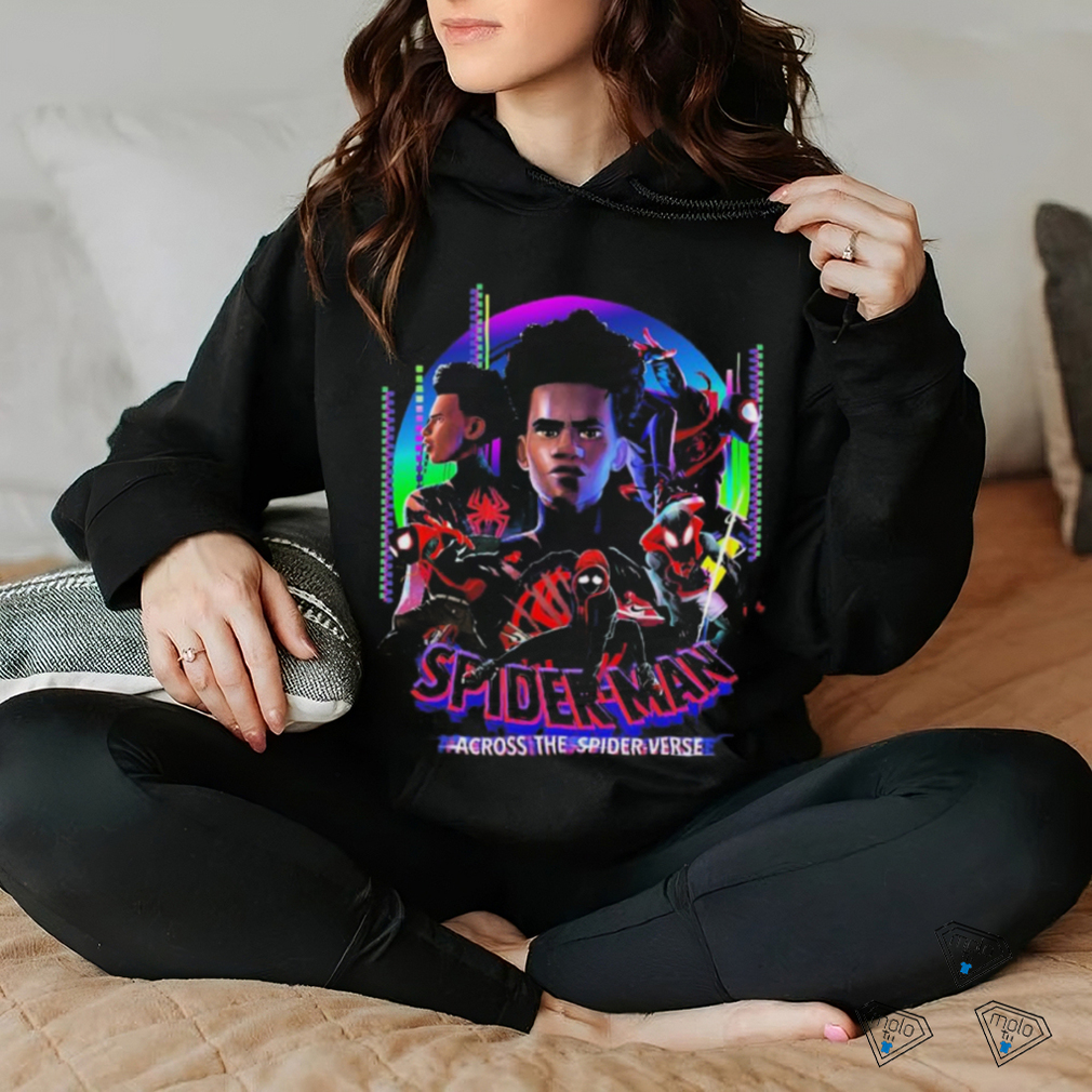 Official Miles spider man across the spider verse shirt Official Miles spider man across the spider verse shirt