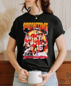 Patrick Mahomes Shirt Showtimes Autograph Kansas City Chiefs Gift