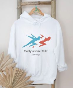 Official Product cody’s run club merch time to go shirt