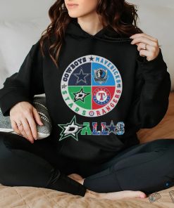 Dallas Cowboys Stars Mavericks Rangers logo shirt - Limotees