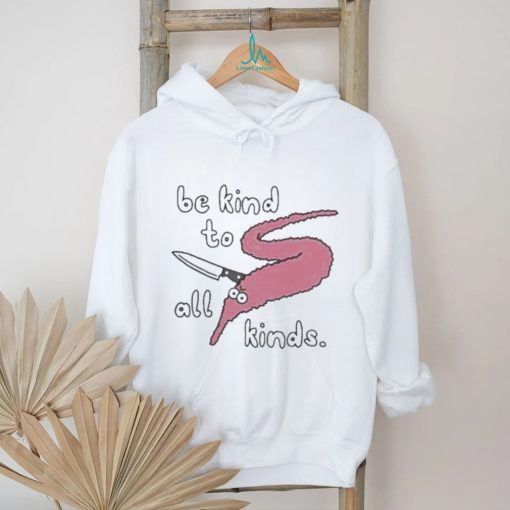 Official Product squiggle worms be kind to all kinds shirt