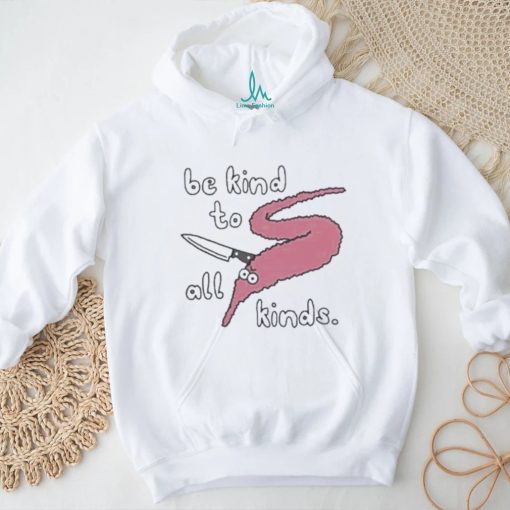 Official Product squiggle worms be kind to all kinds shirt