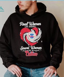 Official heart Diamonds Real Women Love Baseball Smart Women Love